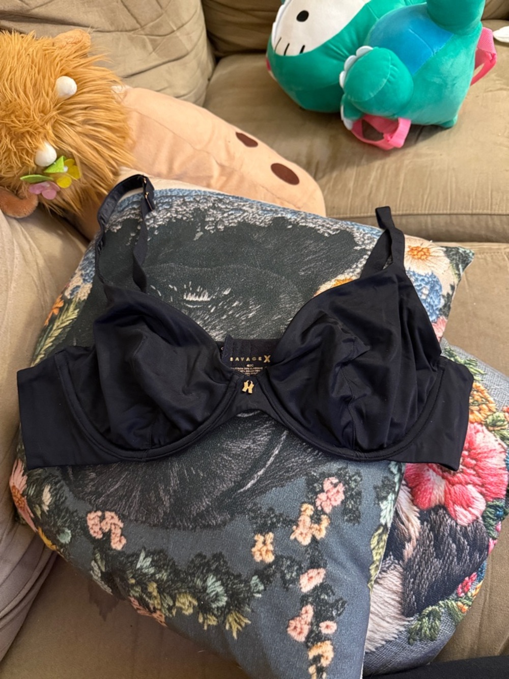 Savage X Fenty Satin Under Wire Bra